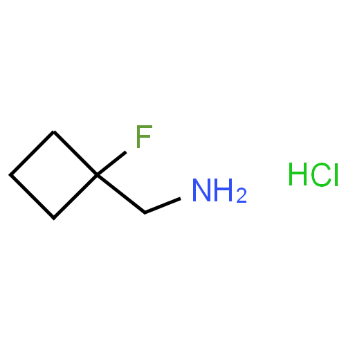 (1-fluorocyclobutyl)methanamine hydrochloride-97%,CAS NUMBER-1462885-81-9