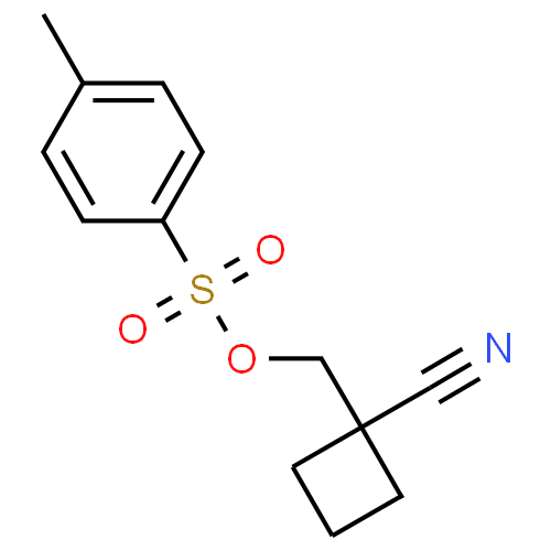 (1-cyanocyclobutyl)methyl 4-methylbenzene-1-sulfonate-97%,CAS NUMBER-1523618-15-6