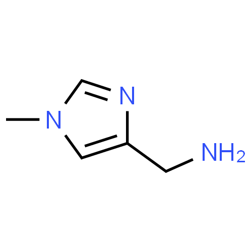 (1-methyl-1H-imidazol-4-yl)methanamine-97%,CAS NUMBER-486414-83-9