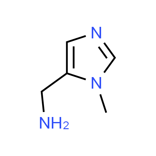 (1-methyl-1H-imidazol-5-yl)methanamine-97%,CAS NUMBER-486414-86-2