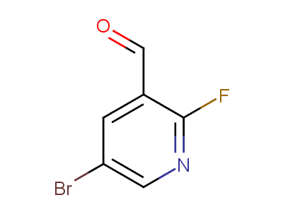 5-bromo-2-fluoropyridine-3-carbaldehyde-97%,CAS NUMBER-875781-15-0
