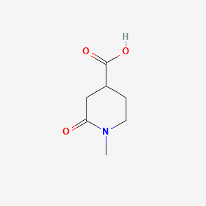 1-methyl-2-oxopiperidine-4-carboxylic acid CAS 1000932-09-1