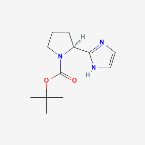 tert-butyl (2S)-2-(1H-imidazol-2-yl)pyrrolidine-1-carboxylate CAS 1007882-58-7