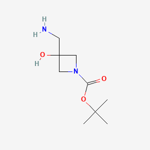 tert-butyl 3-(aminomethyl)-3-hydroxyazetidine-1-carboxylate CAS 1008526-71-3