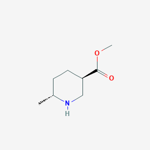methyl (3R,6R)-6-methylpiperidine-3-carboxylate CAS 1009376-87-7