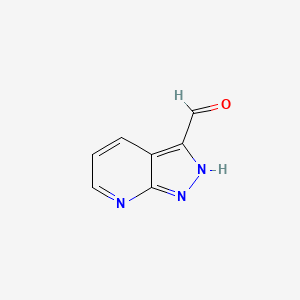 2H-pyrazolo[3,4-b]pyridine-3-carbaldehyde CAS 1010073-87-6
