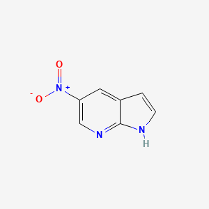 5-nitro-1H-pyrrolo[2,3-b]pyridine CAS 101083-92-5