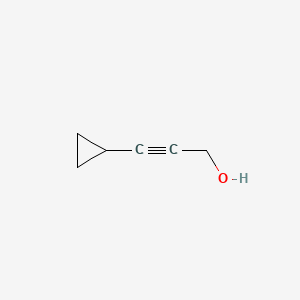 3-cyclopropylprop-2-yn-1-ol CAS 101974-69-0