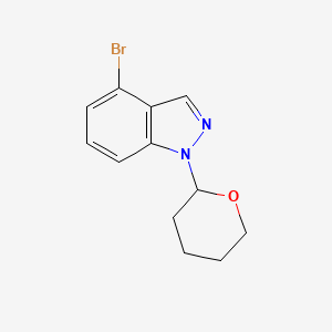 4-bromo-1-(oxan-2-yl)indazole CAS 1022158-35-5
