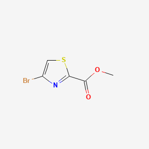 methyl 4-bromo-1,3-thiazole-2-carboxylate CAS 1025468-06-7