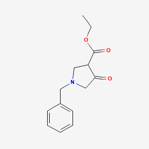 ethyl 1-benzyl-4-oxopyrrolidine-3-carboxylate CAS 1027-35-6