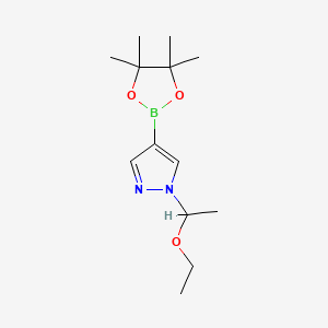 1-(1-ethoxyethyl)-4-(4,4,5,5-tetramethyl-1,3,2-dioxaborolan-2-yl)pyrazole CAS 1029716-44-6