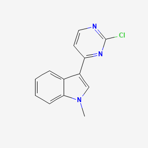 3-(2-chloropyrimidin-4-yl)-1-methylindole CAS 1032452-86-0