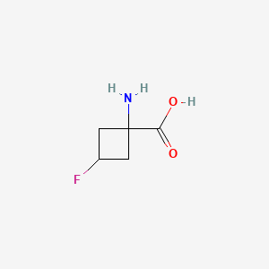 1-amino-3-fluorocyclobutane-1-carboxylic acid CAS 1033700-92-3