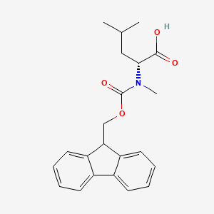(2R)-2-[9H-fluoren-9-ylmethoxycarbonyl(methyl)amino]-4-methylpentanoic acid CAS 103478-63-3