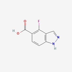 4-fluoro-1H-indazole-5-carboxylic acid CAS 1041481-59-7