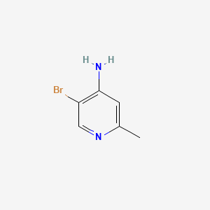 5-bromo-2-methylpyridin-4-amine CAS 10460-50-1