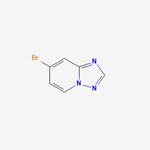 7-bromo-[1,2,4]triazolo[1,5-a]pyridine CAS 1053655-66-5
