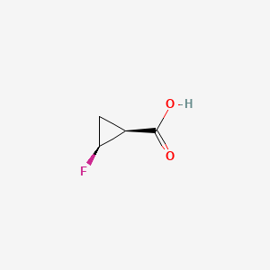 cis-(1S,2S)-2-fluorocyclopropane-1-carboxylic acid CAS 105919-34-4