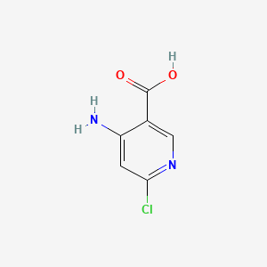 4-amino-6-chloropyridine-3-carboxylic acid CAS 1060811-65-5