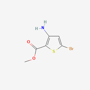 methyl 3-amino-5-bromothiophene-2-carboxylate CAS 107818-55-3
