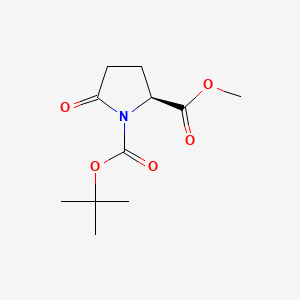 1-O-tert-butyl 2-O-methyl (2S)-5-oxopyrrolidine-1,2-dicarboxylate CAS 108963-96-8