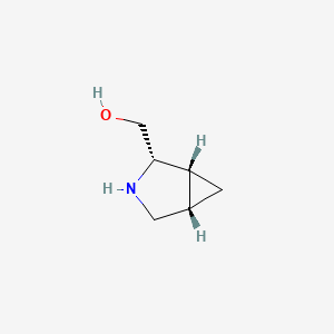 [(1R,2S,5S)-3-azabicyclo[3.1.0]hexan-2-yl]methanol CAS 1092506-35-8