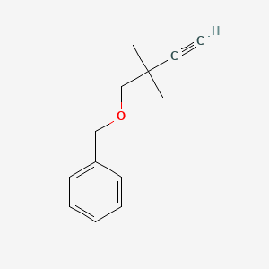 2,2-dimethylbut-3-ynoxymethylbenzene CAS 1092536-54-3