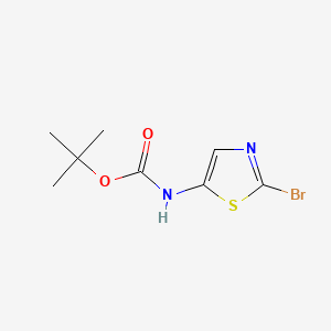 tert-butyl N-(2-bromo-1,3-thiazol-5-yl)carbamate CAS 1094070-77-5