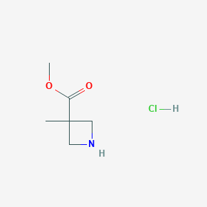 methyl 3-methylazetidine-3-carboxylate;hydrochloride CAS 1114876-08-2