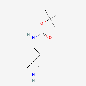 tert-butyl N-(2-azaspiro[3.3]heptan-6-yl)carbamate CAS 1118786-85-8
