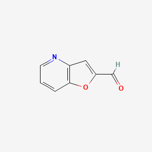 furo[3,2-b]pyridine-2-carbaldehyde CAS 112372-05-1