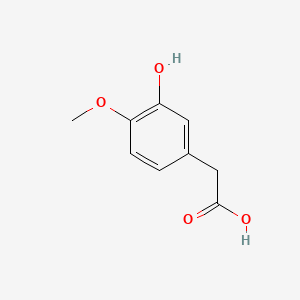 2-(3-hydroxy-4-methoxyphenyl)acetic acid CAS 1131-94-8
