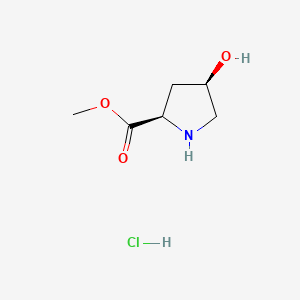 methyl (2R,4R)-4-hydroxypyrrolidine-2-carboxylate;hydrochloride CAS 114676-59-4