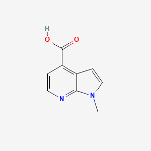 1-methylpyrrolo[2,3-b]pyridine-4-carboxylic acid CAS 1147753-38-5