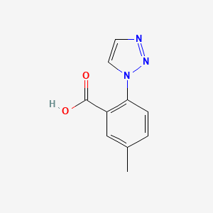 5-methyl-2-(triazol-1-yl)benzoic acid CAS 1149352-55-5