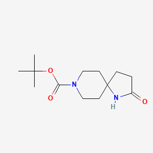tert-butyl 2-oxo-1,8-diazaspiro[4.5]decane-8-carboxylate CAS 1158749-94-0