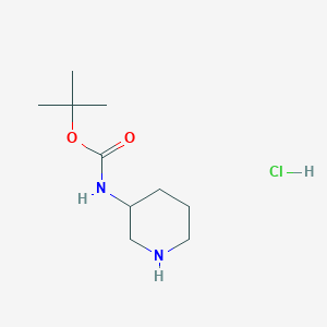 tert-butyl N-piperidin-3-ylcarbamate;hydrochloride CAS 1159823-00-3