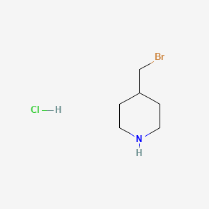 4-(bromomethyl)piperidine;hydrochloride CAS 1159825-22-5