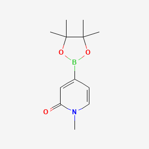 1-methyl-4-(4,4,5,5-tetramethyl-1,3,2-dioxaborolan-2-yl)pyridin-2-one CAS 1160790-84-0
