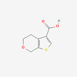 5,7-dihydro-4H-thieno[2,3-c]pyran-3-carboxylic acid CAS 1169491-14-8