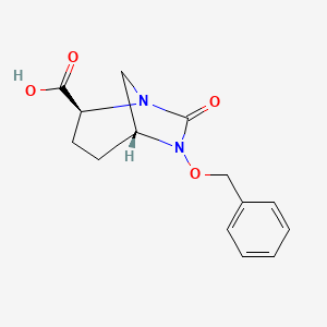 (2S,5R)-7-oxo-6-phenylmethoxy-1,6-diazabicyclo[3.2.1]octane-2-carboxylic acid CAS 1174020-25-7