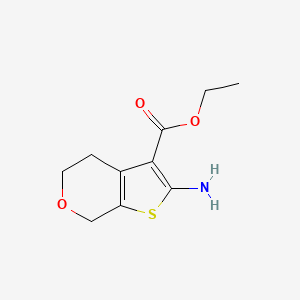 ethyl 2-amino-5,7-dihydro-4H-thieno[2,3-c]pyran-3-carboxylate CAS 117642-16-7