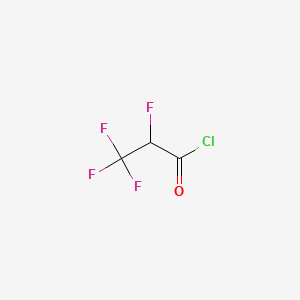 2,3,3,3-tetrafluoropropanoyl chloride CAS 1186-54-5
