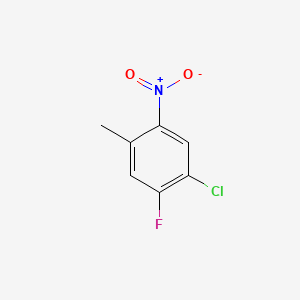 1-chloro-2-fluoro-4-methyl-5-nitrobenzene CAS 118664-99-6