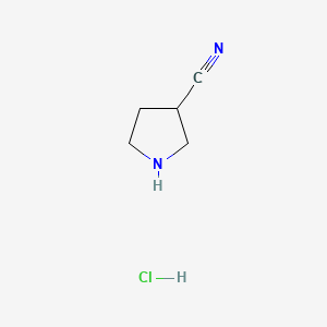 pyrrolidine-3-carbonitrile;hydrochloride CAS 1187930-86-4