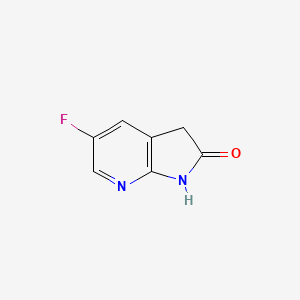 5-fluoro-1,3-dihydropyrrolo[2,3-b]pyridin-2-one CAS 1190314-85-2