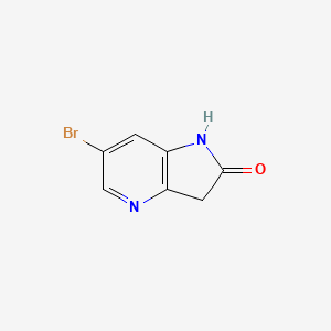 6-bromo-1,3-dihydropyrrolo[3,2-b]pyridin-2-one CAS 1190319-62-0