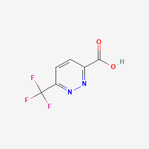 6-(trifluoromethyl)pyridazine-3-carboxylic acid CAS 1192155-05-7