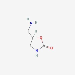 5-(aminomethyl)-1,3-oxazolidin-2-one CAS 119736-09-3
